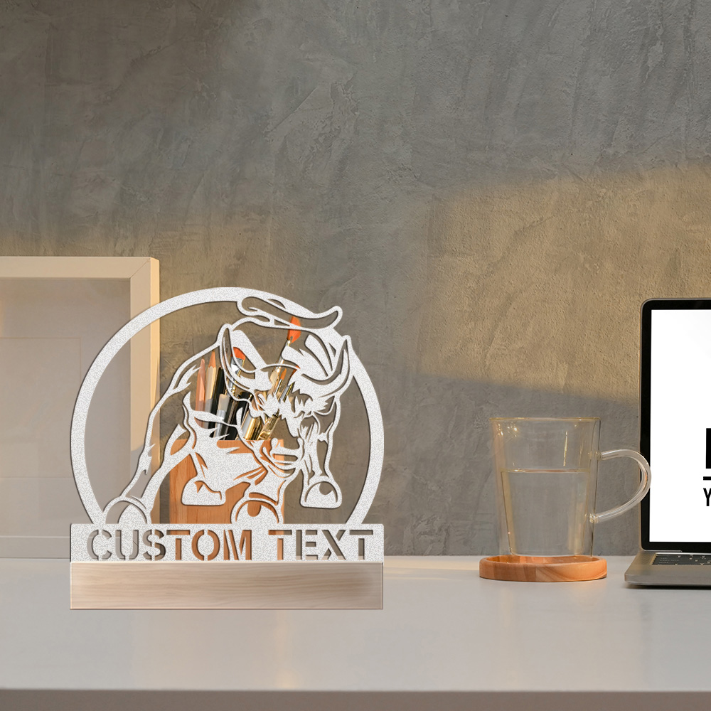 Art Craft Names - 1pc Simple OX or bull Customized