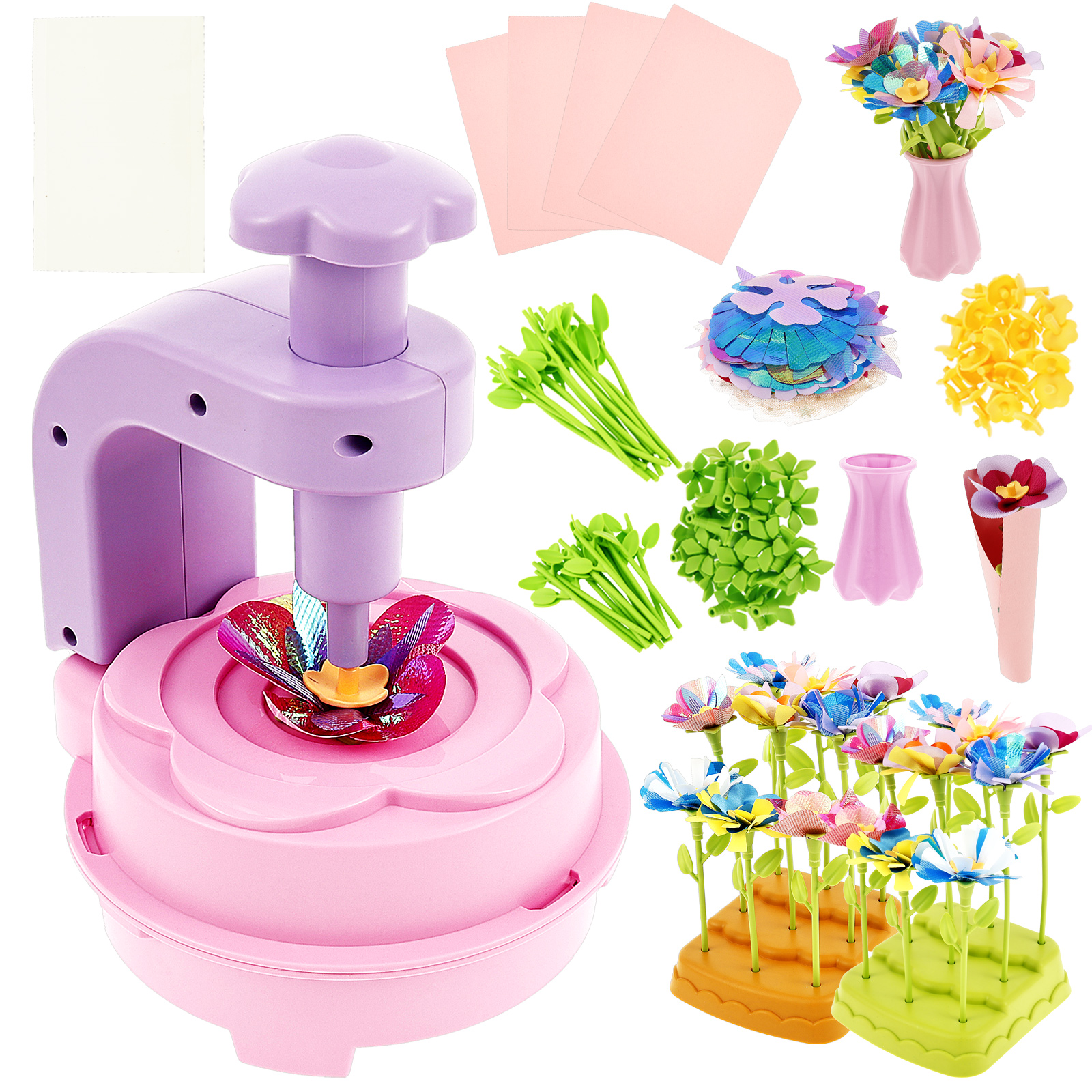 Art Craft 3 Year Old - DIY Flower Art Craft Set Creative