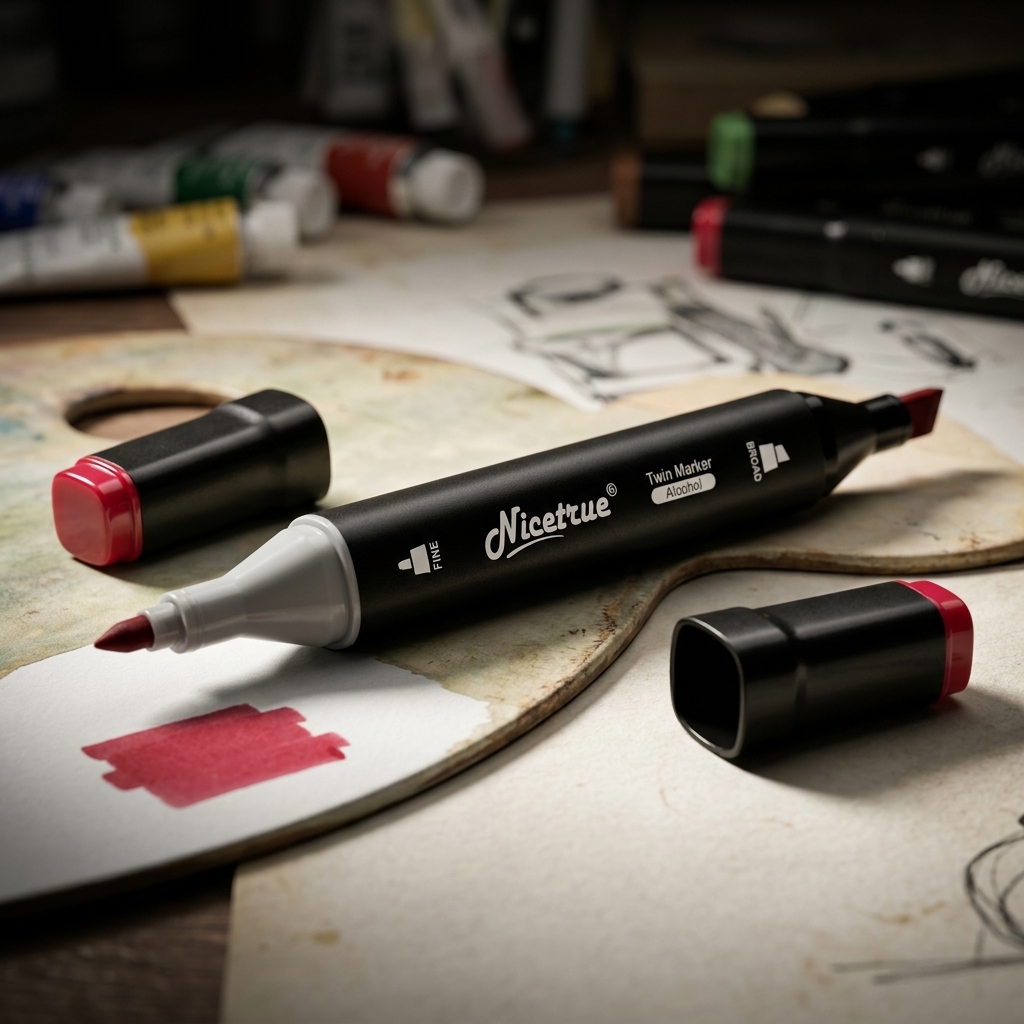 Alcohol Ink Set - Nicetrue Dual Tip Illustration Art Markers