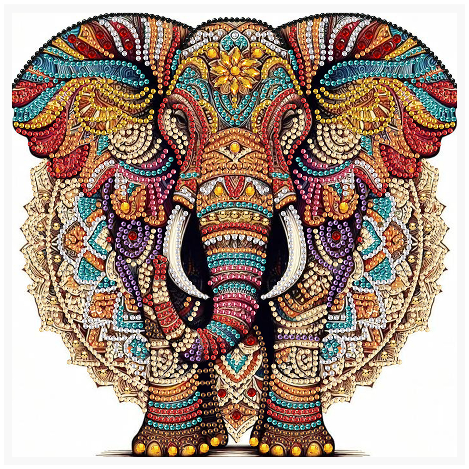 Art Craft Elephant - 5D DIY Diamond Painting Kit Elephant