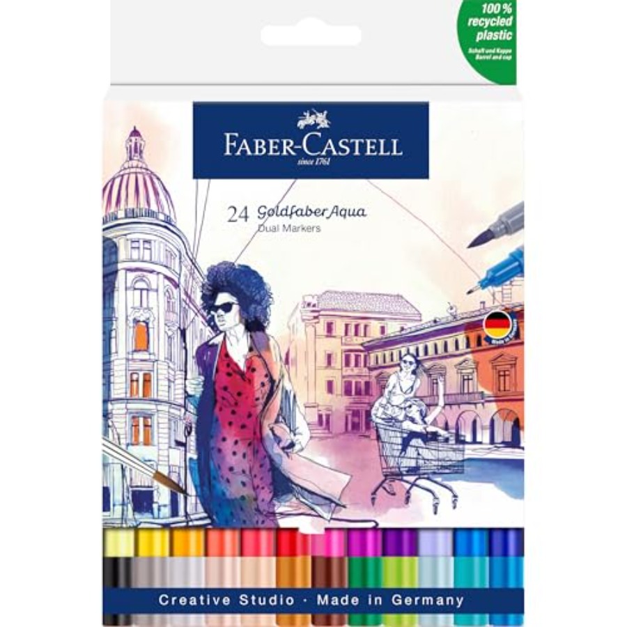 Art And Craft Studio - Creative Studio Goldfaber Aqua Dual Marker