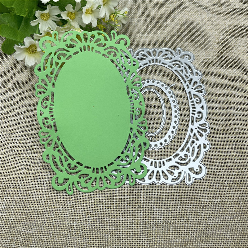 Stencil Cutting Plotter - Photo frame lace Metal cutting dies