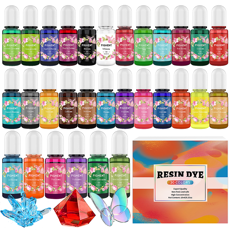 Alcohol Ink Set - A Set Ink Alcohol Resin Pigment