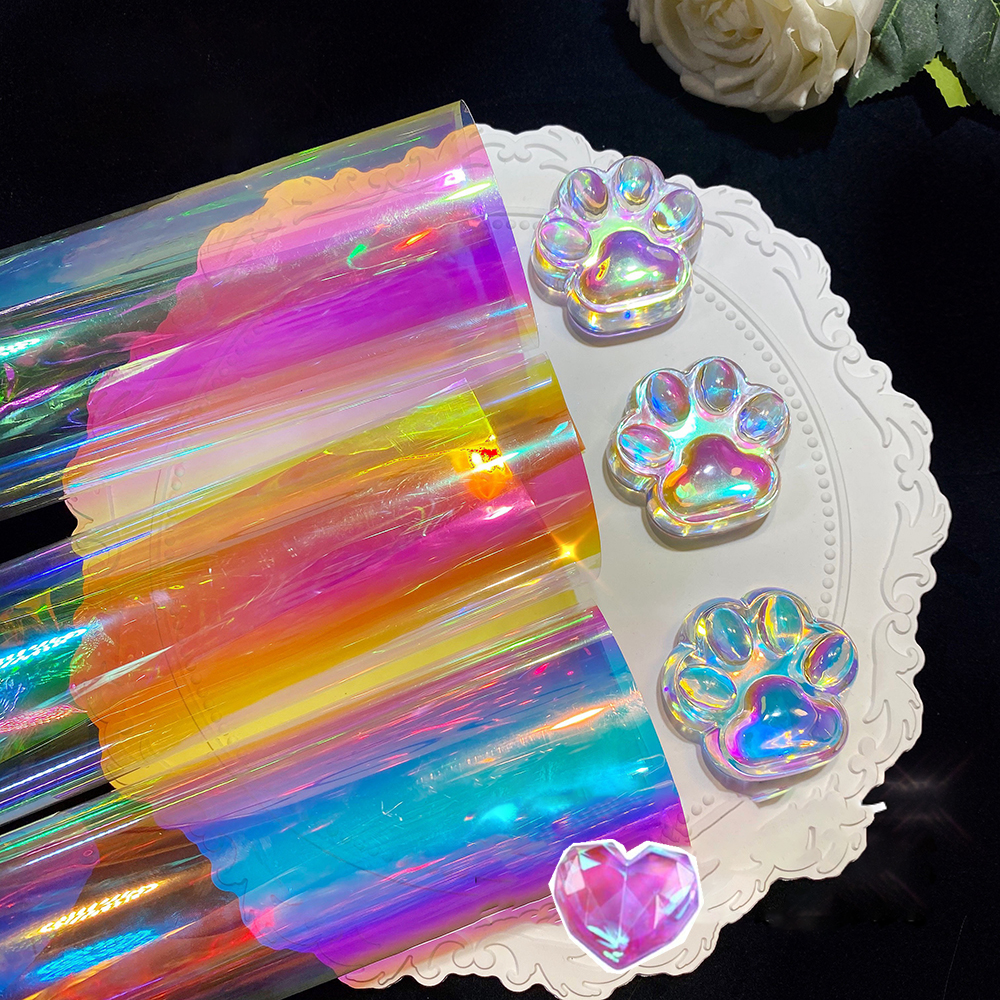 Aurora Laser Film Foil Resin J – Art Craft Rainbow Bewertung und Preis