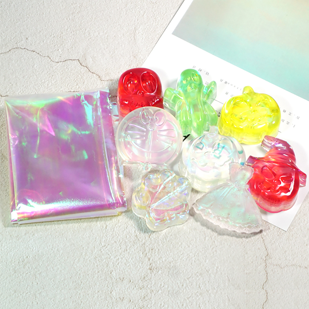 Aurora Laser Film Foil Resin J – Art Craft Rainbow Bewertung und Preis