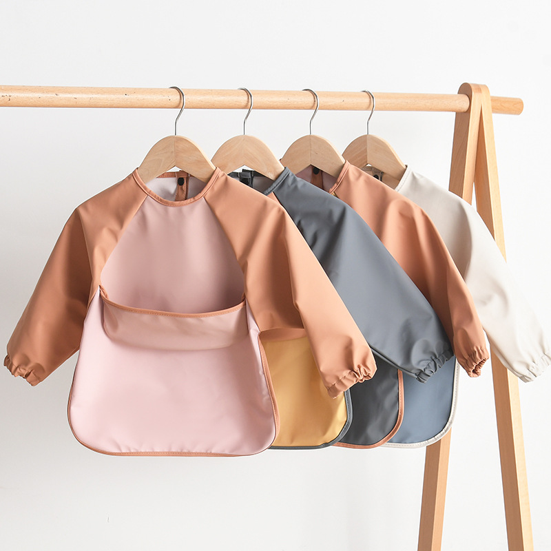 Kids Baby Long Sleeved PU Bibs – Art Craft 3 Year Old Bewertung und Preis