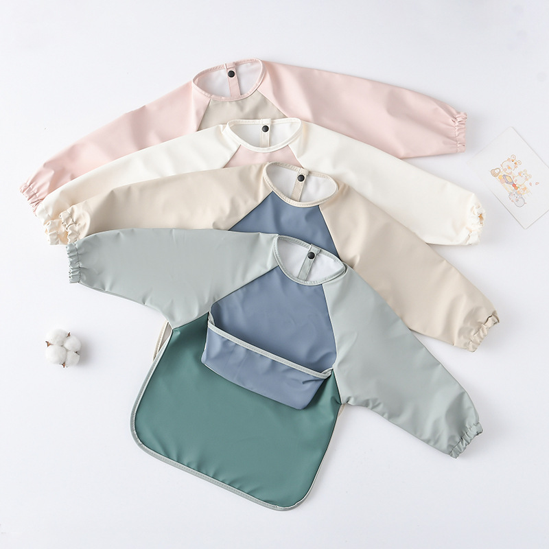 Kids Baby Long Sleeved PU Bibs – Art Craft 3 Year Old Bewertung und Preis