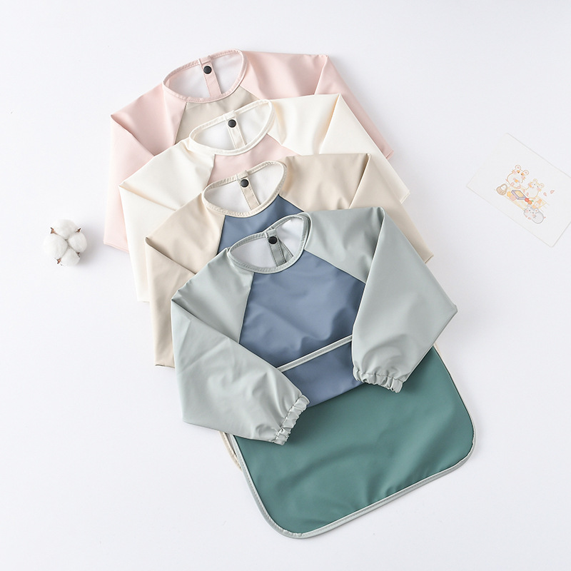 Kids Baby Long Sleeved PU Bibs – Art Craft 3 Year Old Bewertung und Preis