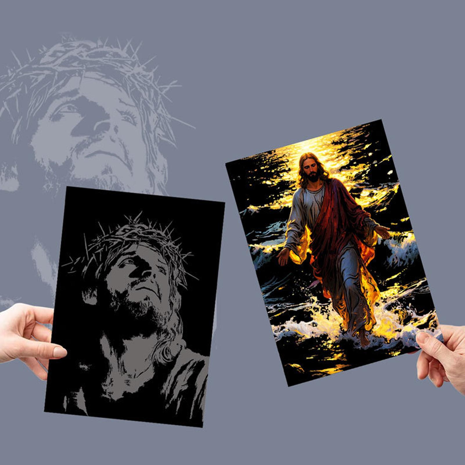 Scratch Book Jesus Scratch Pai – Art Craft 3 Year Old Bewertung und Preis