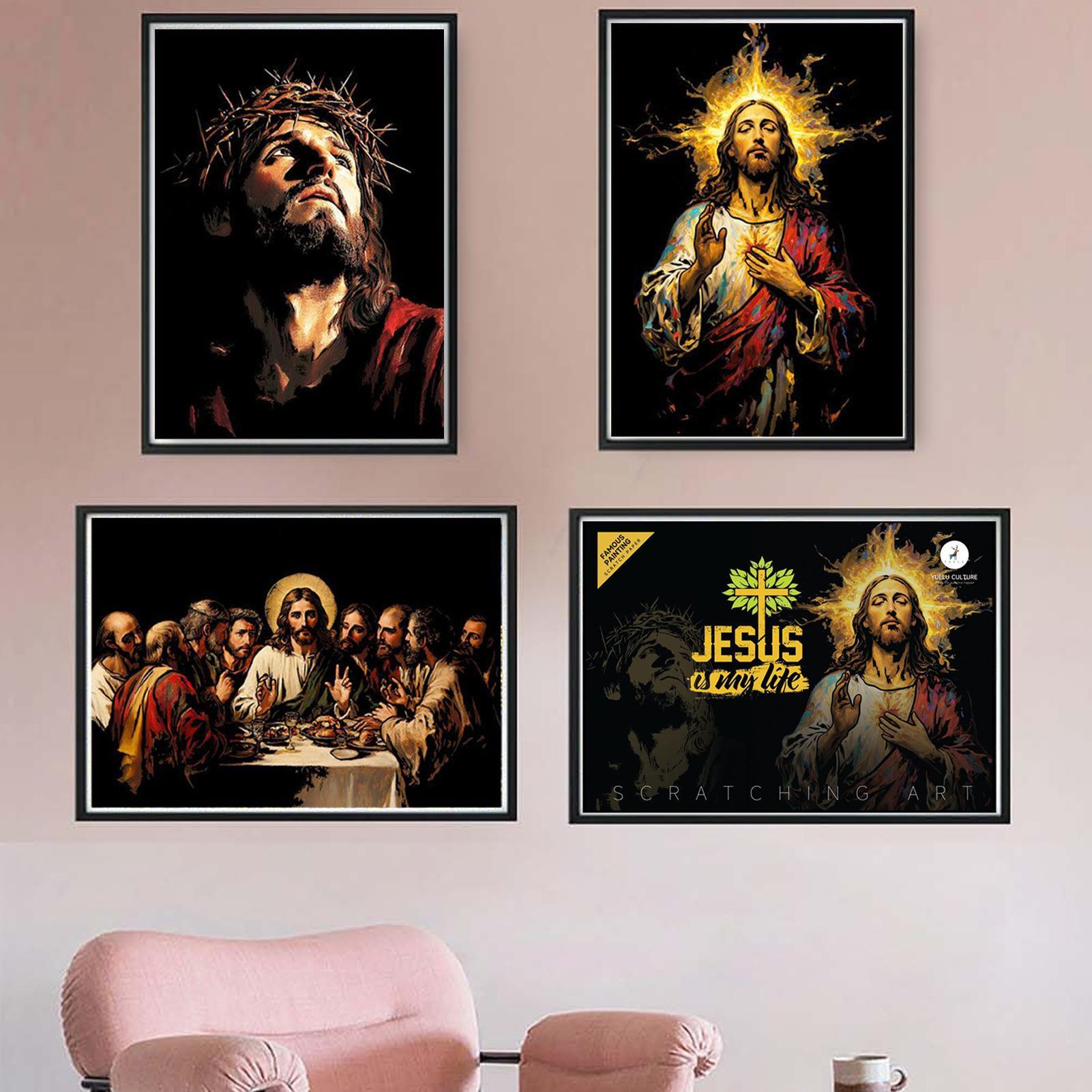 Scratch Book Jesus Scratch Pai – Art Craft 3 Year Old Bewertung und Preis