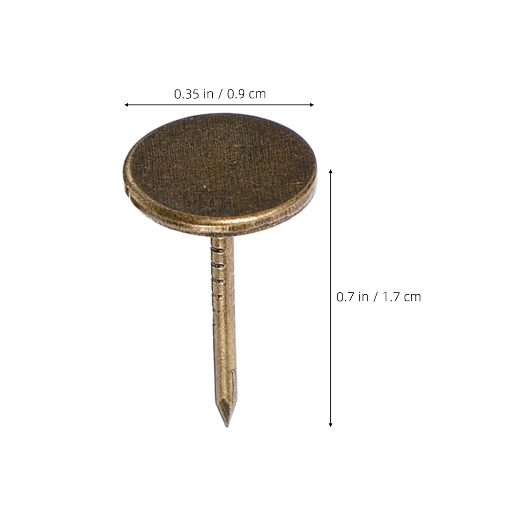 150pcs Bronze Flat Head Thumb  – Art Craft Upholstery Bewertung und Preis