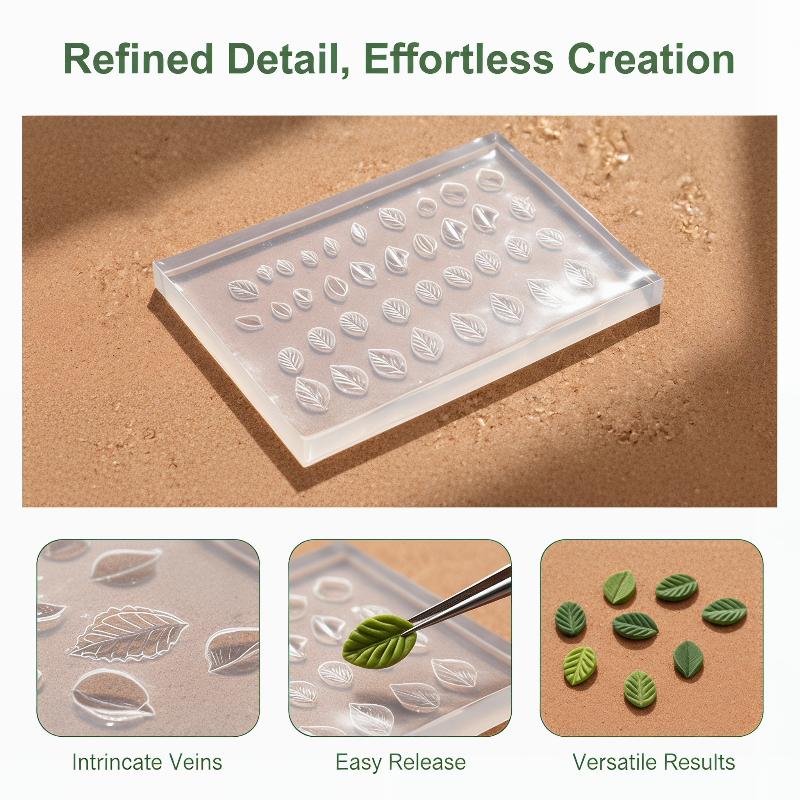 3D Mold Silicone Nail Art Deco – Art Craft Leaves Bewertung und Preis