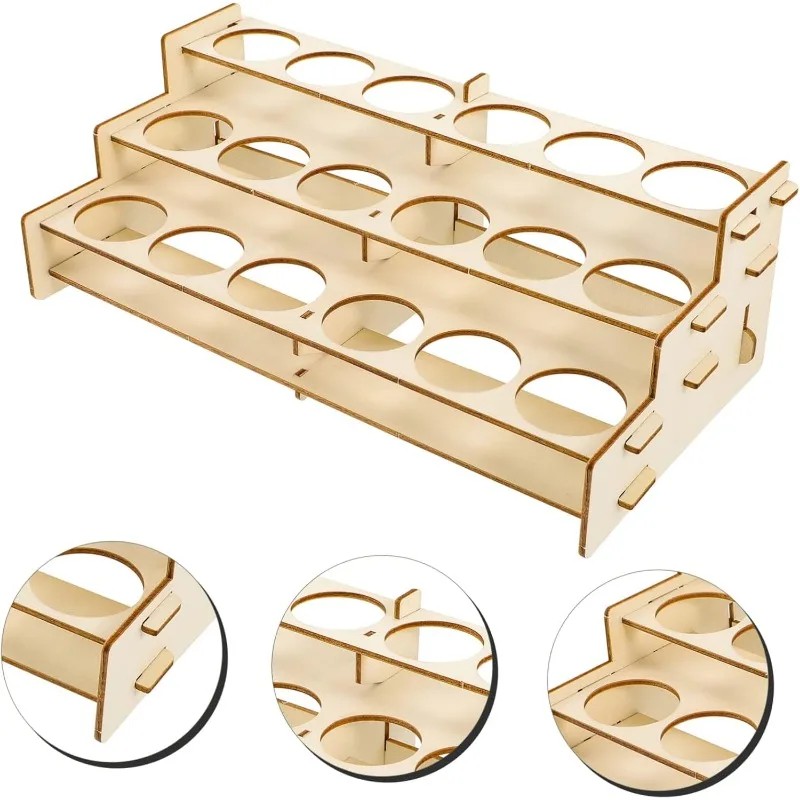 Top Quality Wooden Paint Rack  – Art Craft Display Bewertung und Preis