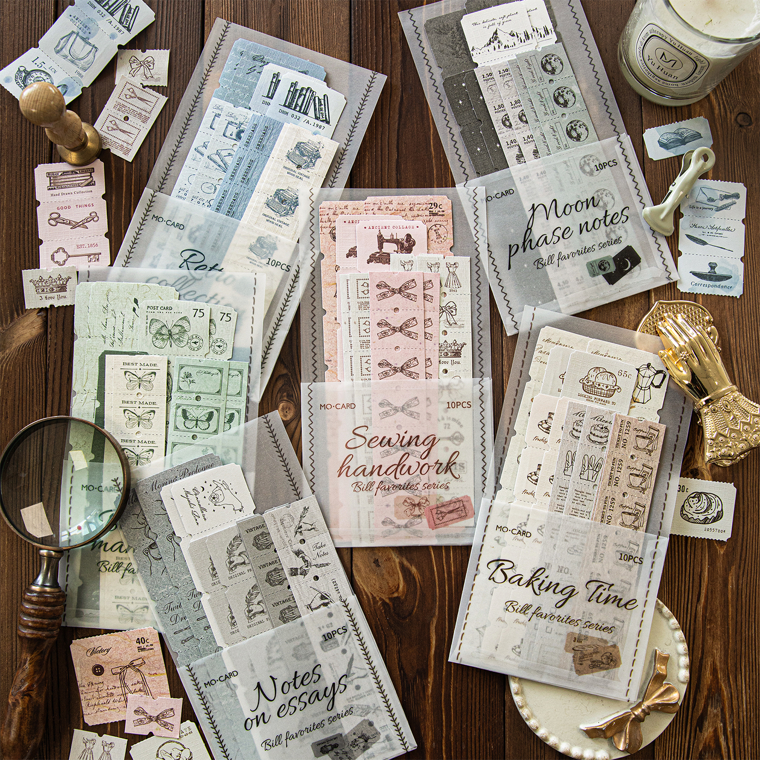 10pcs Retro Label Strip Sticke – Art Craft 3 Year Old Bewertung und Preis