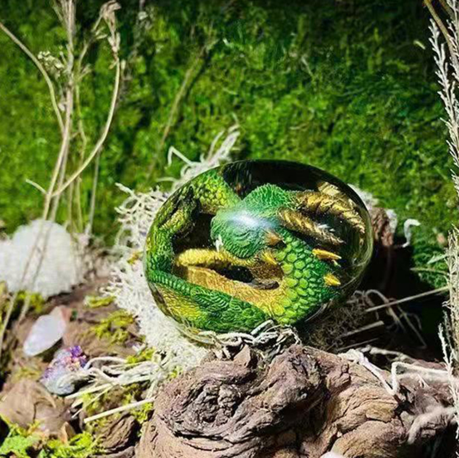 Lava Dragon Egg Statue With St – Art Craft Easter Bewertung und Preis