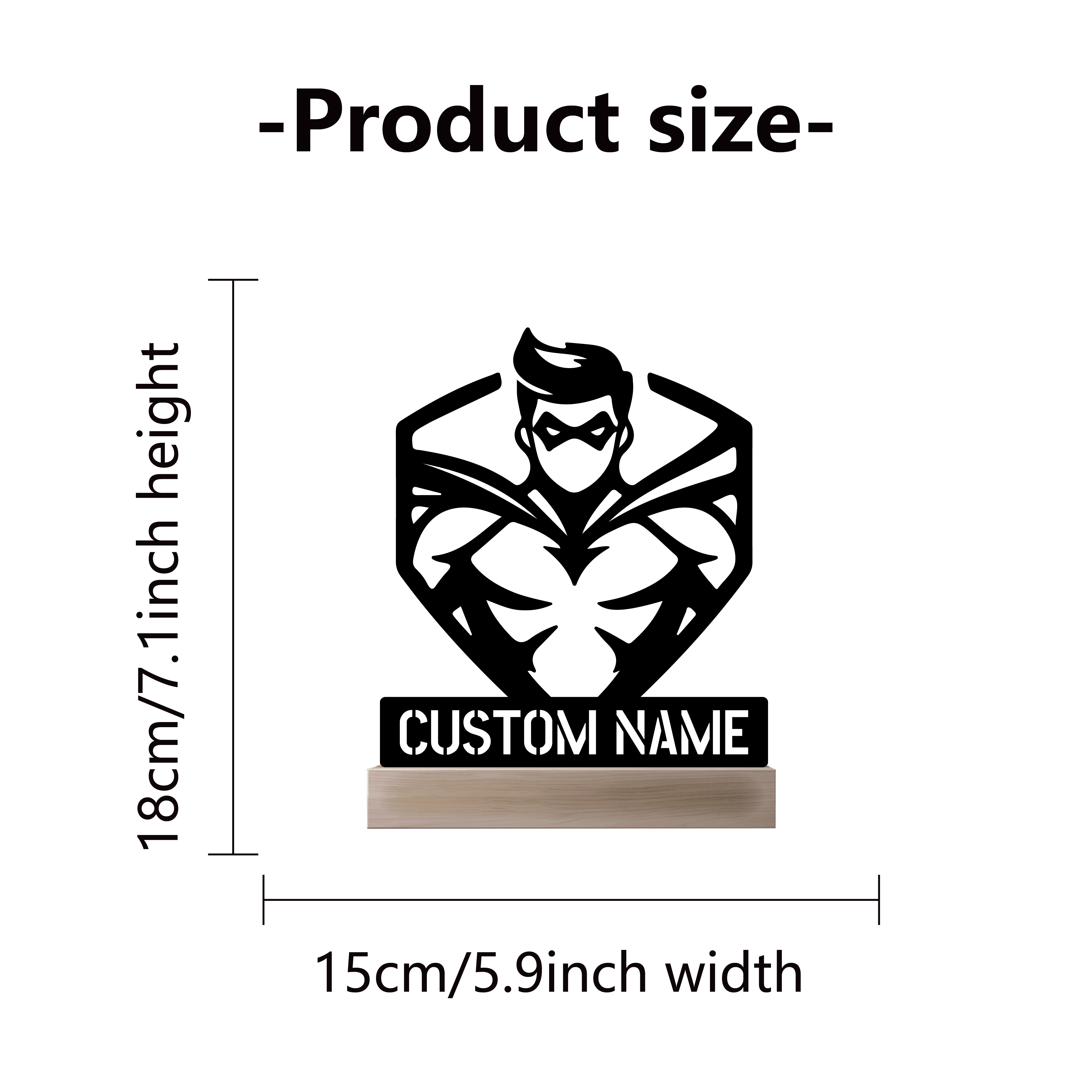 1pc Abstract robot Customized  – Art Craft Names Bewertung und Preis