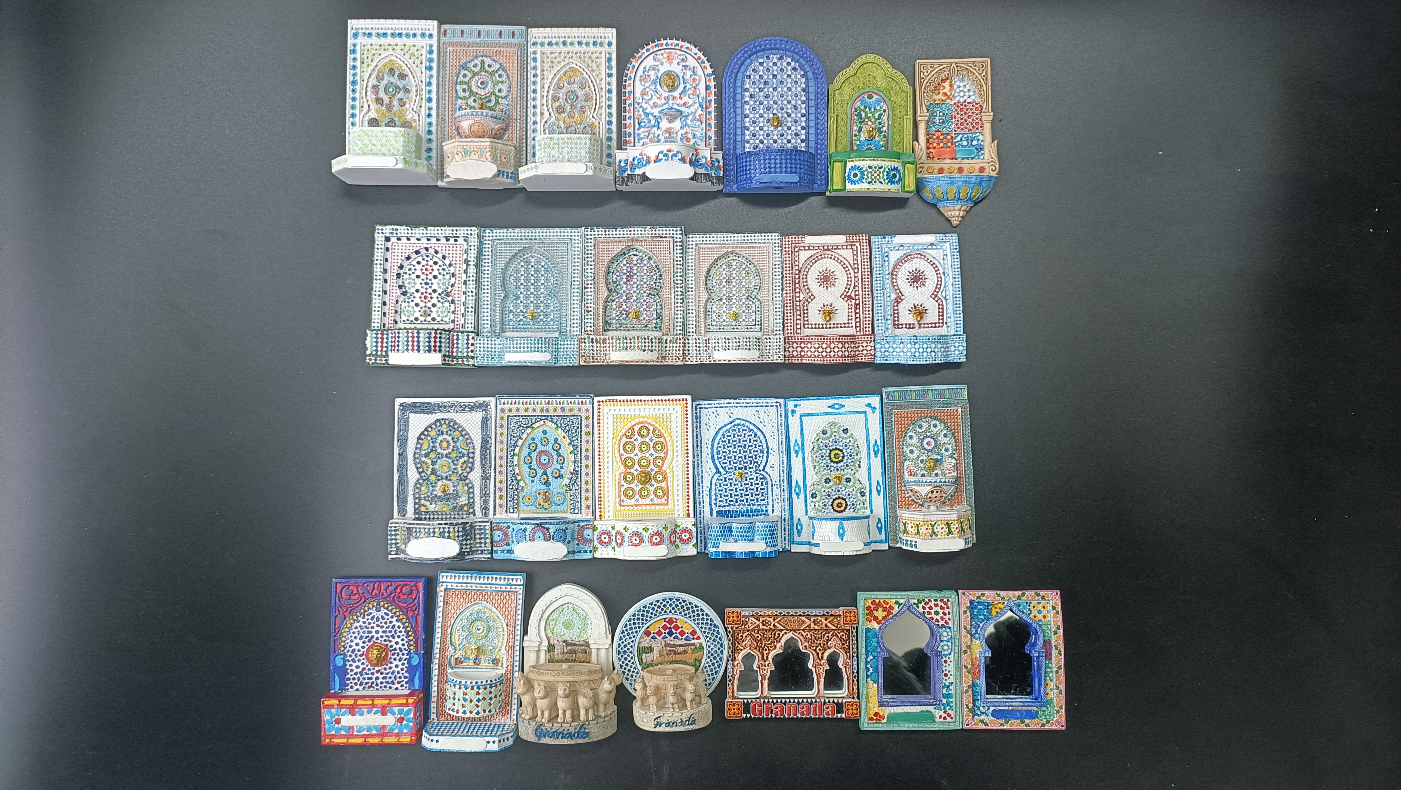 Alhambra Palace Granada Spain  – Art Craft Magnet Bewertung und Preis