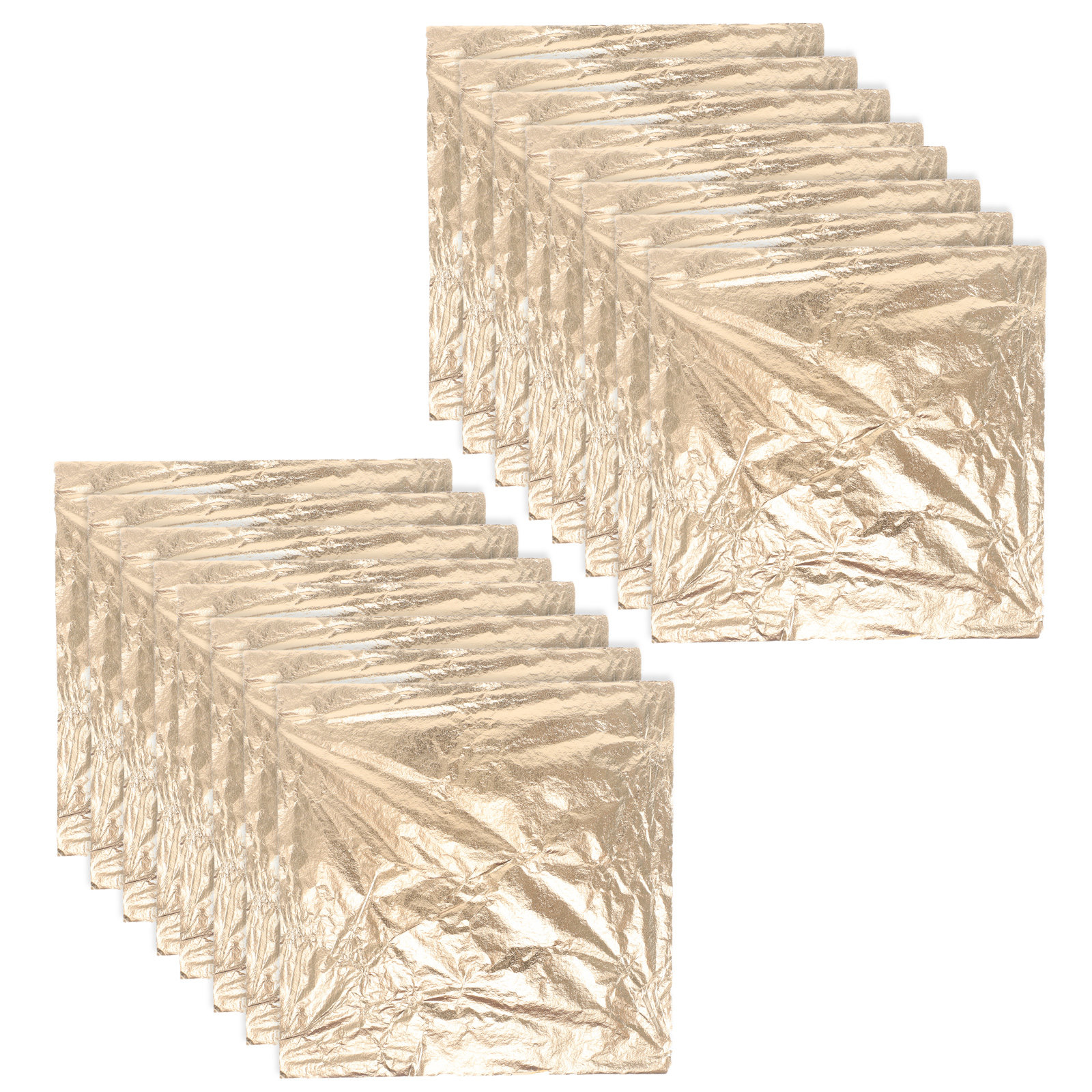 100 Sheets Gold Foil Sheets 14 – Art Craft Leaves Bewertung und Preis