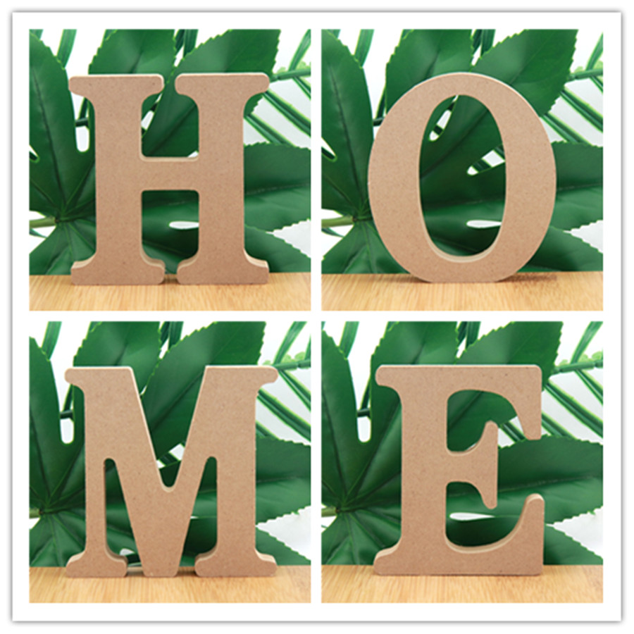 1pc 10cm Wood Color Wooden Let – Art Craft Names Bewertung und Preis