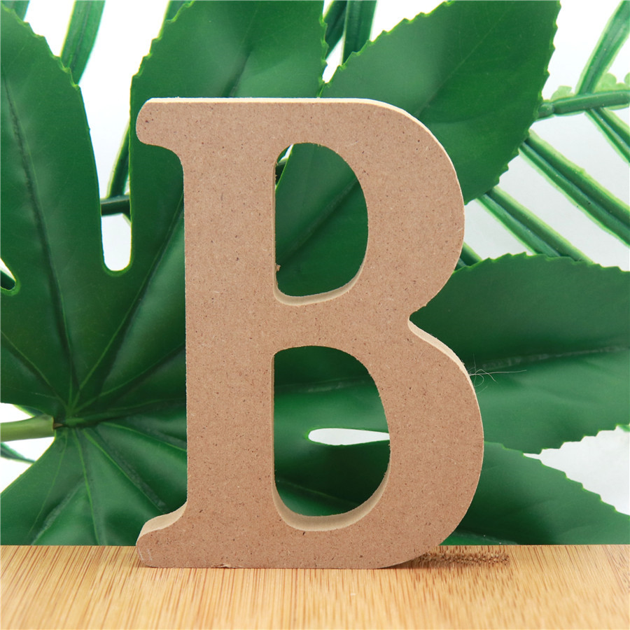 1pc 10cm Wood Color Wooden Let – Art Craft Names Bewertung und Preis