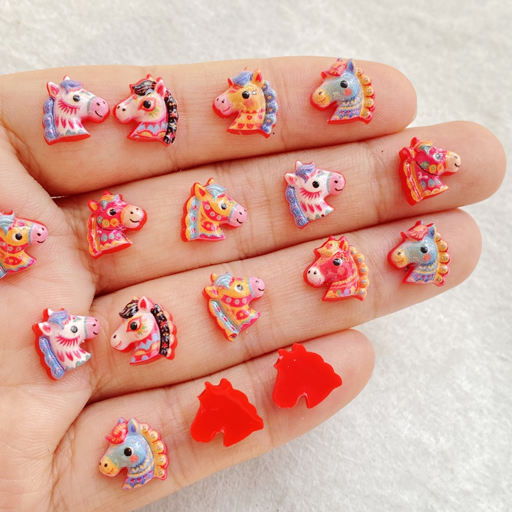 50pcs Resin Cute Mini Red Anim – Art Craft Easter Bewertung und Preis