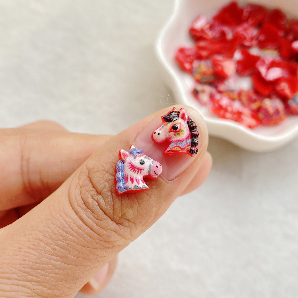 50pcs Resin Cute Mini Red Anim – Art Craft Easter Bewertung und Preis