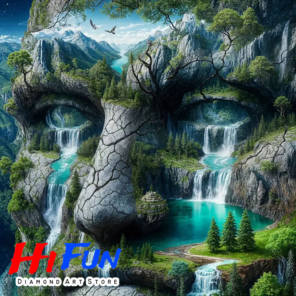 New Diamond Mosaic Surreal Lan – Art Craft Optical Bewertung und Preis