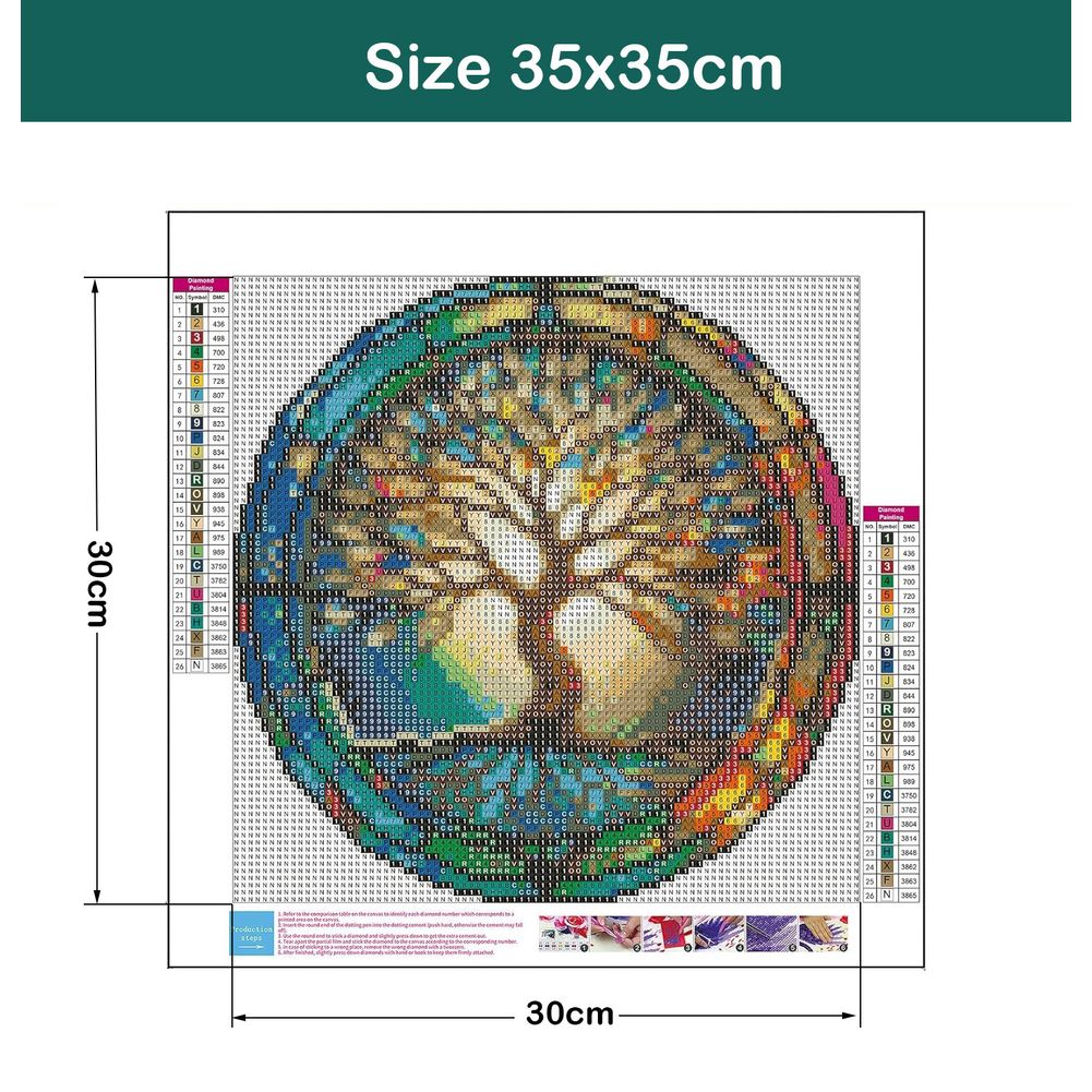 New Diamond Mosaic Surreal Lan – Art Craft Optical Bewertung und Preis