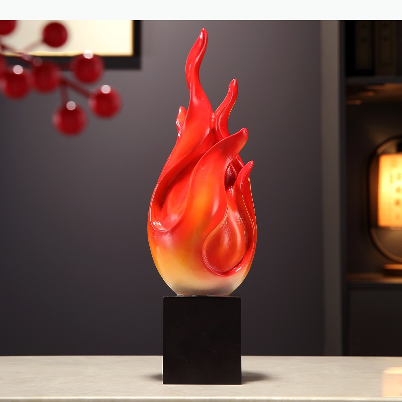Fire Induced Wealth Ornament R – Art Craft Display Bewertung und Preis