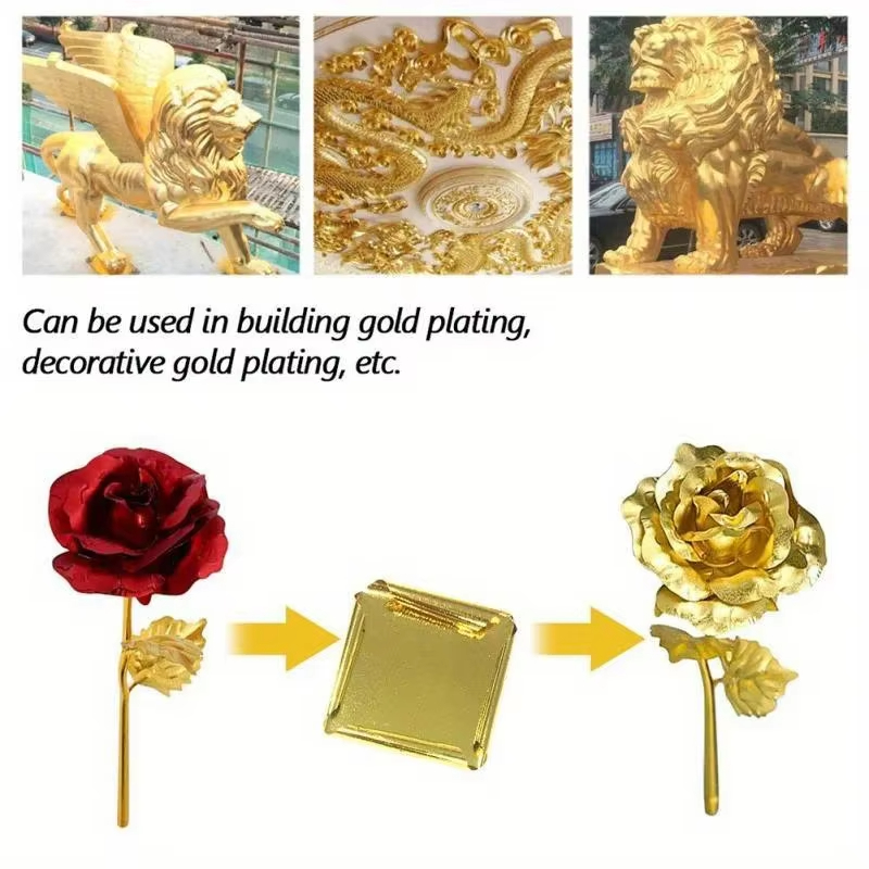 100 Sheets DIY Nail Gold Leaf  – Art Craft Leaves Bewertung und Preis