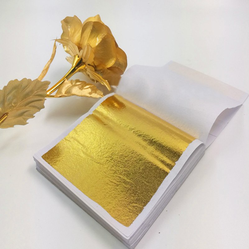 100pcs Imitation Gold Sliver L – Art Craft Leaves Bewertung und Preis