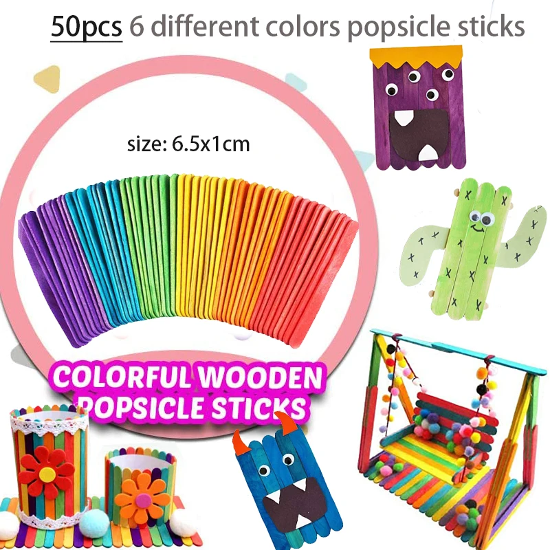 Kids Creative Plush Stick Pomp – Art Craft Rainbow Bewertung und Preis