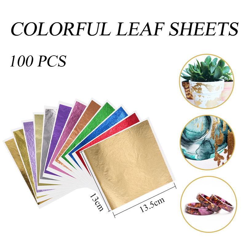 13x13.5cm Black Foil Paper Gol – Art Craft Leaves Bewertung und Preis
