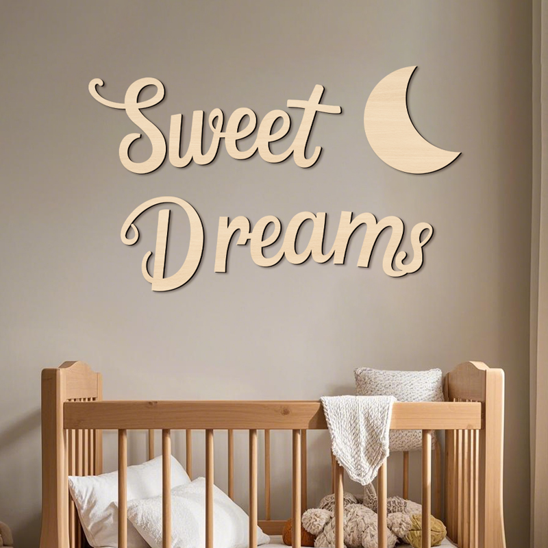 Sweet Dreams Wall Sign Wooden  – Art Craft Display Bewertung und Preis