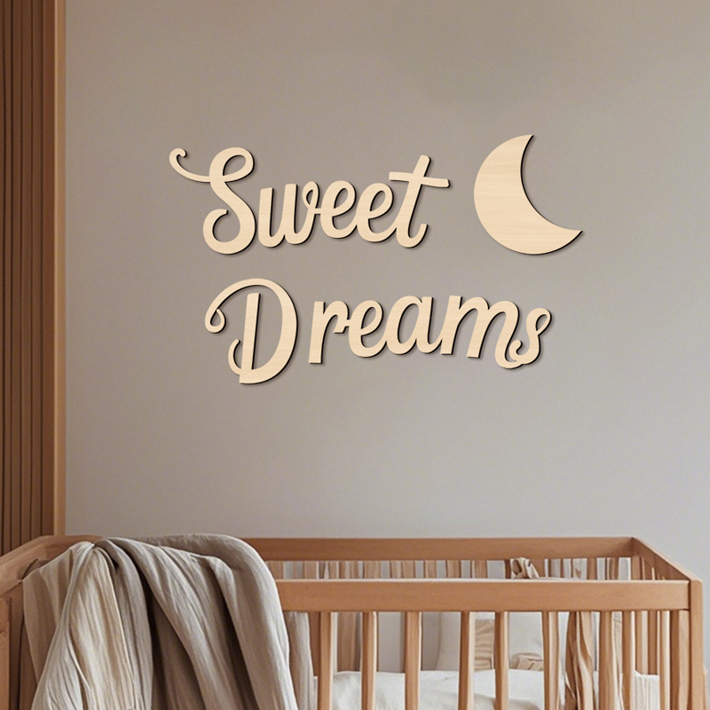 Sweet Dreams Wall Sign Wooden  – Art Craft Display Bewertung und Preis