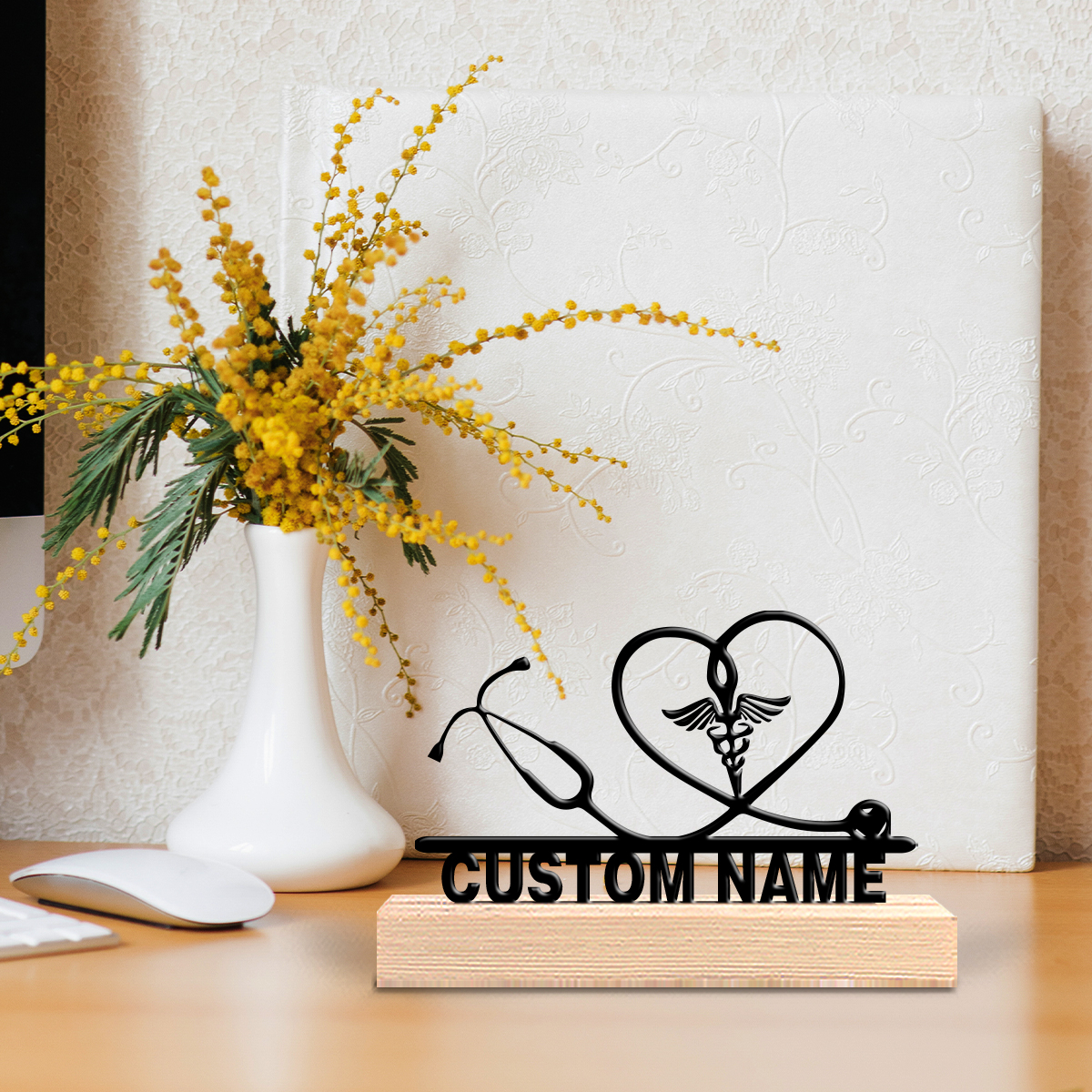 1pc Abstract Stethoscope Perso – Art Craft Names Bewertung und Preis
