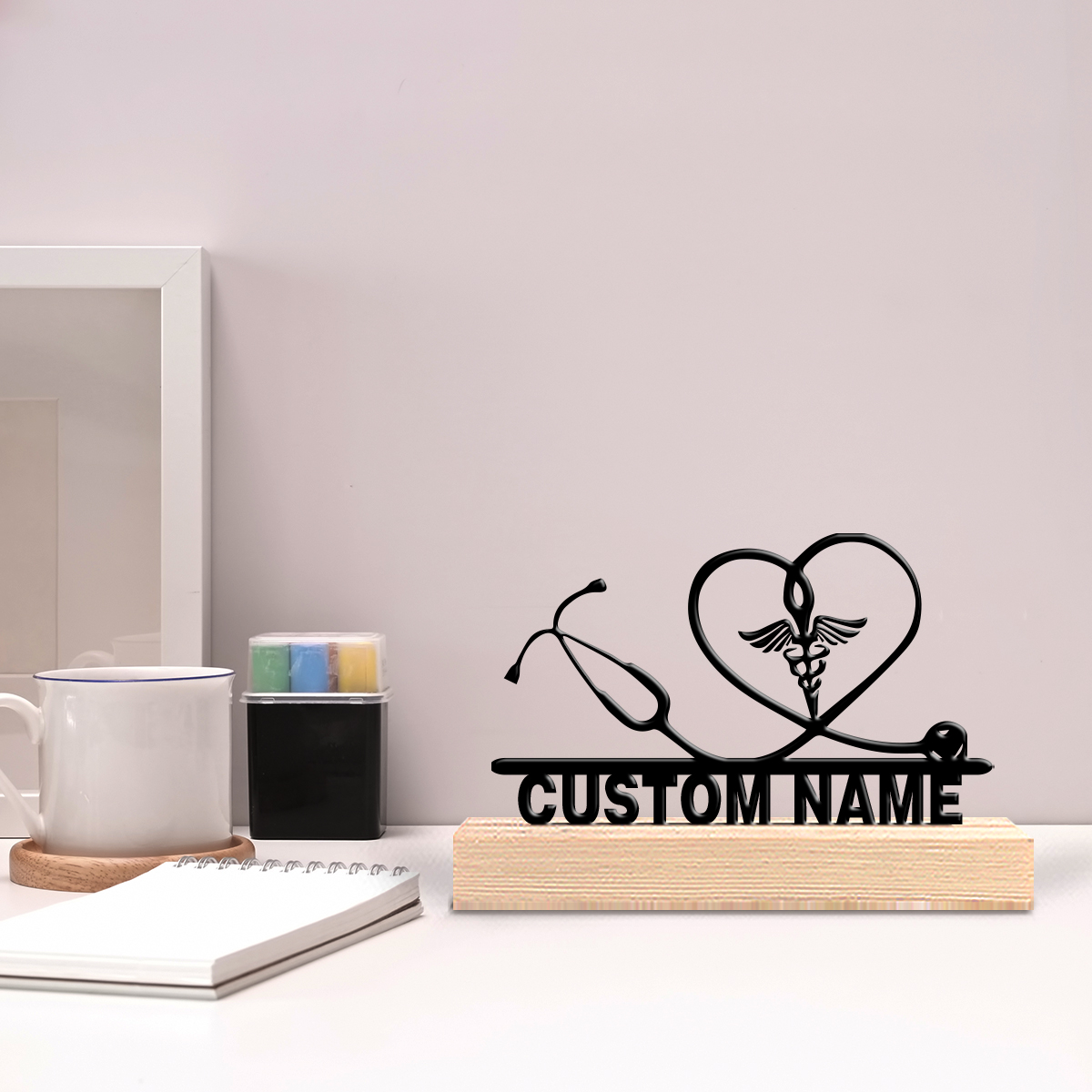 1pc Abstract Stethoscope Perso – Art Craft Names Bewertung und Preis