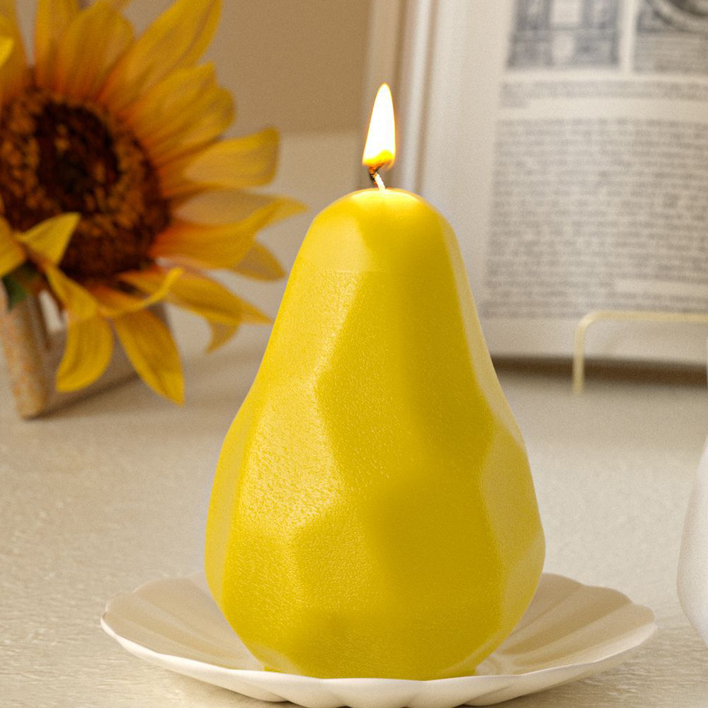 Pear Candle Mold Diamond-Cut R – Art And Craft Studio Bewertung und Preis
