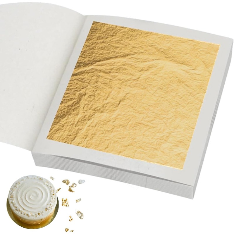 Real 24K Gold Leaf Sheets in 3 – Art Craft Leaves Bewertung und Preis