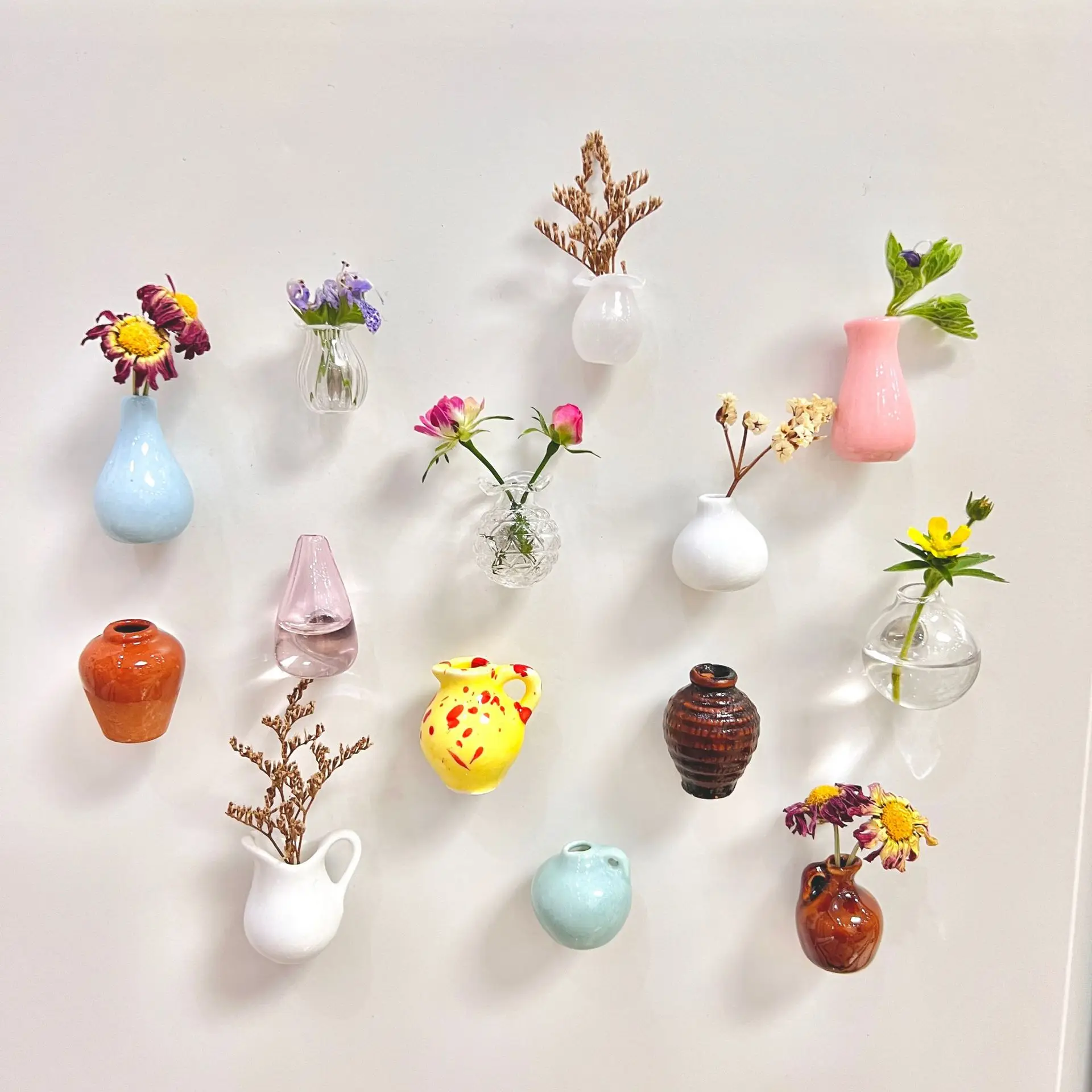 Creative Cute MINI Glass Vase  – Art Craft Magnet Bewertung und Preis