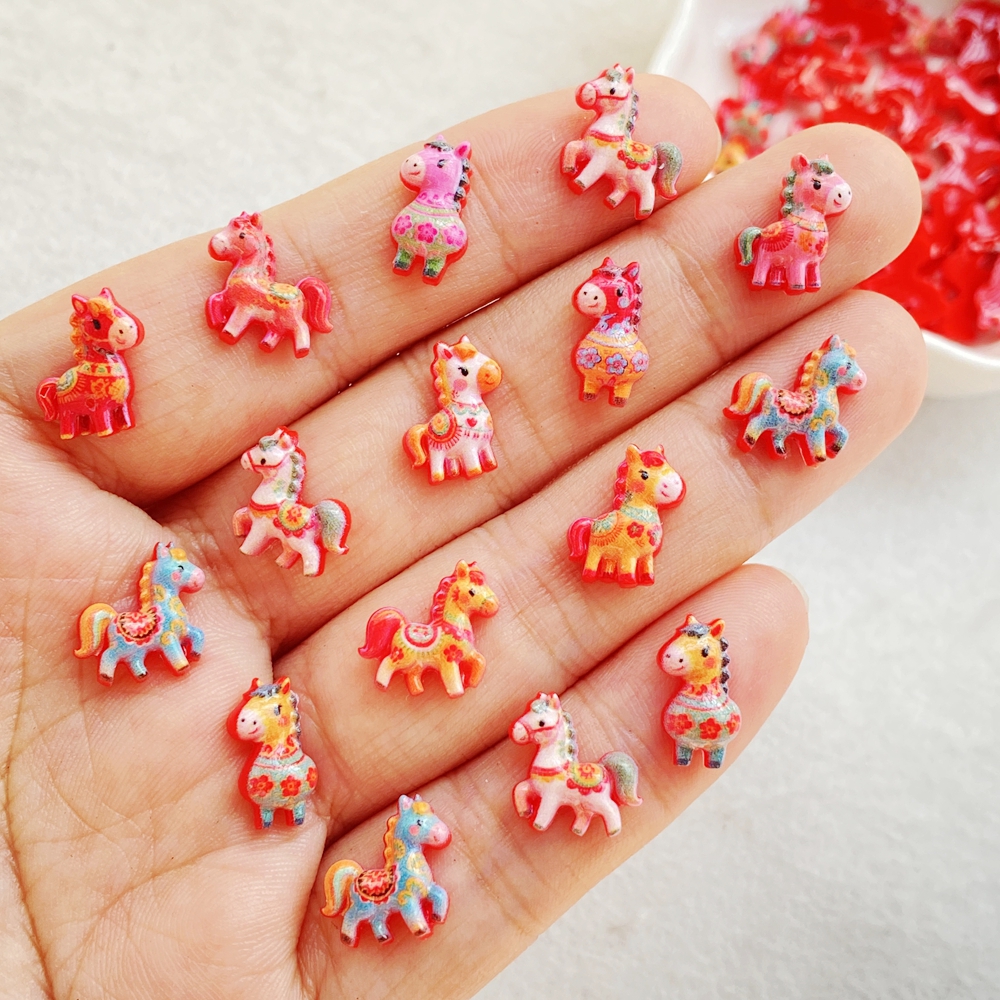50pcs Resin Cute Mini Red Anim – Art Craft Easter Bewertung und Preis