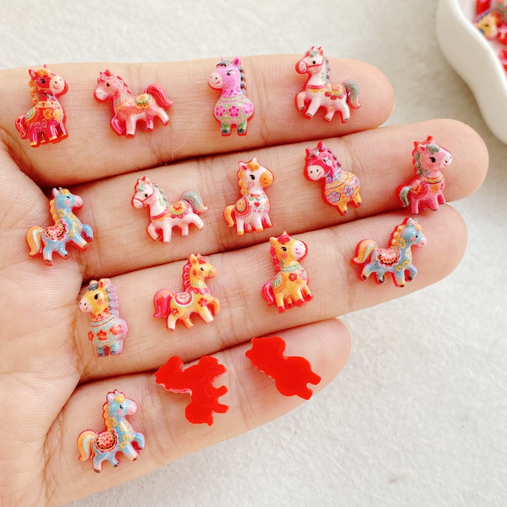 50pcs Resin Cute Mini Red Anim – Art Craft Easter Bewertung und Preis