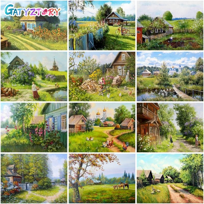 GATYZTORY Painting By Numbers  – Art Craft Village Bewertung und Preis
