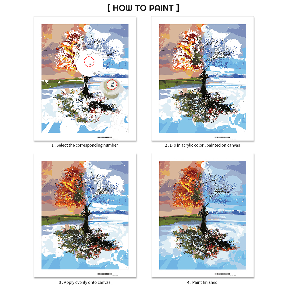 GATYZTORY Painting By Numbers  – Art Craft Village Bewertung und Preis