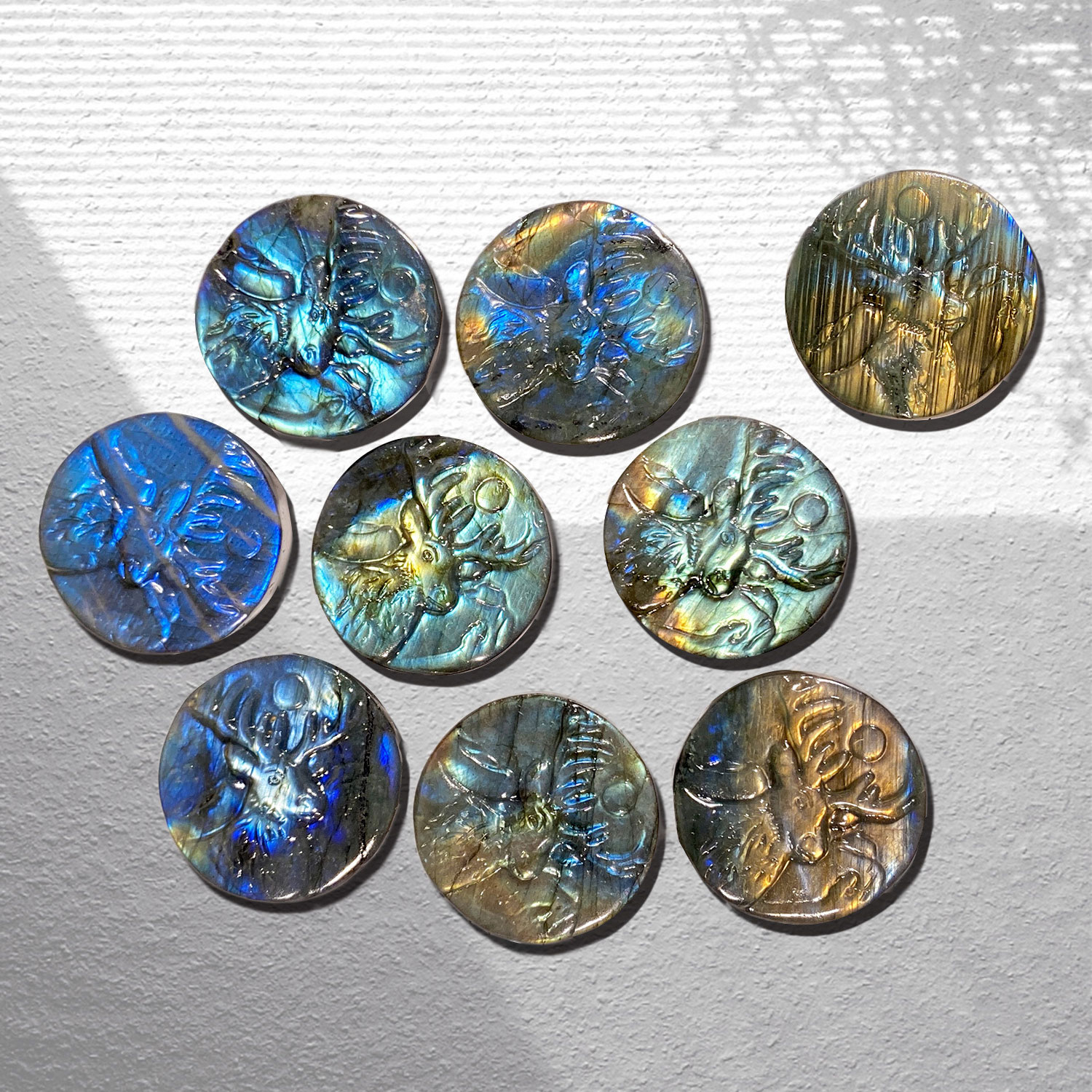1pc Rainbow Flashy Labradorite – Art Craft Rainbow Bewertung und Preis