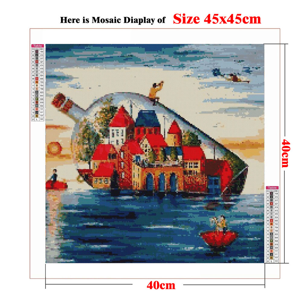 Diamond Painting DIY Colorful  – Art Craft Village Bewertung und Preis