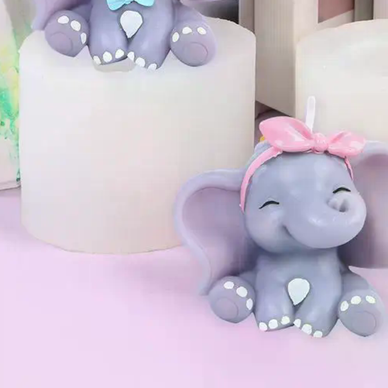 Cute 3D Elephant Silicone Cand – Art Craft Elephant Bewertung und Preis