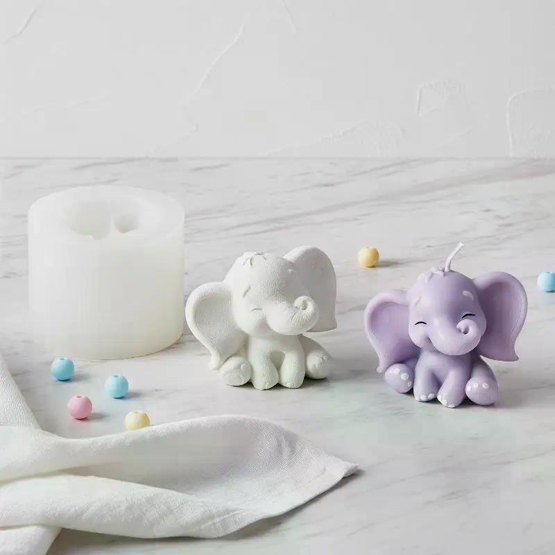 Cute 3D Elephant Silicone Cand – Art Craft Elephant Bewertung und Preis