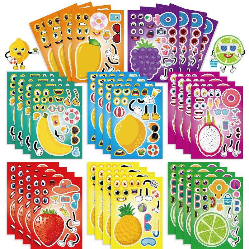 6-24sheet Make Your Own Fruit  – Art Craft 5 Year Old Bewertung und Preis