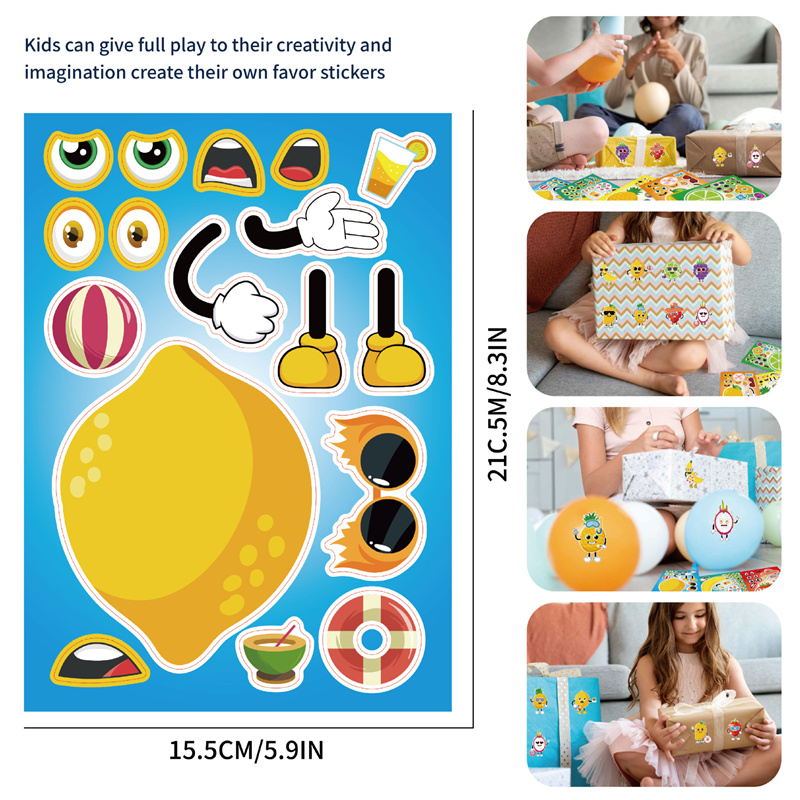 6-24sheet Make Your Own Fruit  – Art Craft 5 Year Old Bewertung und Preis